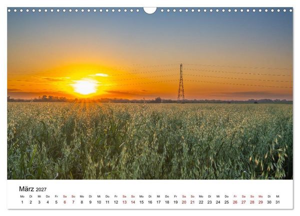 Produktbild: Magische Sonnenunterg&auml;nge (Wandkalender 2027 DIN A3 quer), CALVENDO Monatskalender