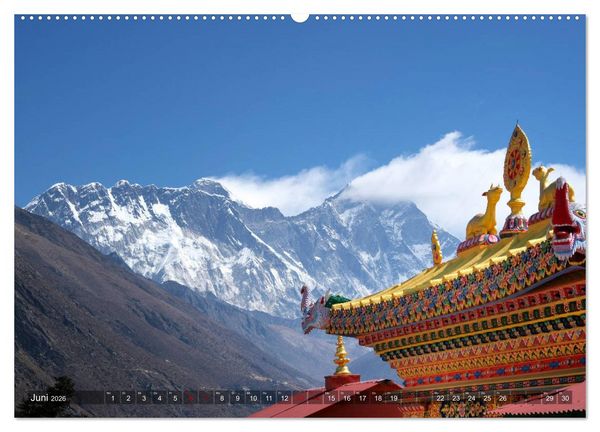 Produktbild: Himalaya Ama Dablam (hochwertiger Premium Wandkalender 2026 DIN A2 quer), Kunstdruck in Hochglanz