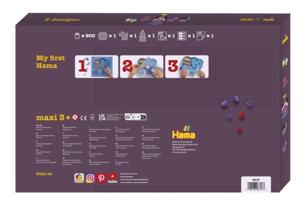 Produktbild: Hama 8717 - Maxi-Perlen, Gro&szlig;e Geschenkpackung