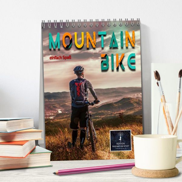 Produktbild: Mountainbike - einfach Spa&szlig; (Tischkalender 2026 DIN A5 hoch), CALVENDO Monatskalender