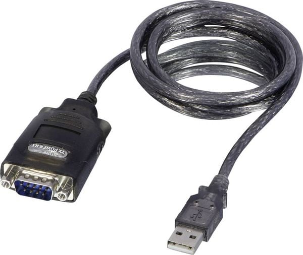 LINDY USB 2.0, Seriell Adapter [1x USB - 1x RS232-Stecker] 1.10m