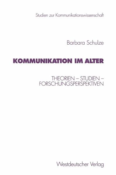 Produktbild: Kommunikation im Alter
