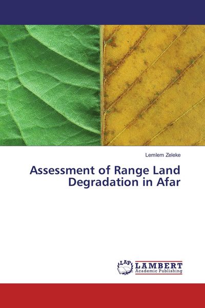 Produktbild: Assessment of Range Land Degradation in Afar