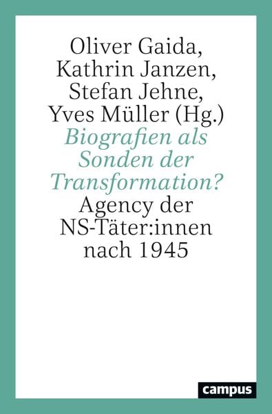 Produktbild: Biografien als Sonden der Transformation?