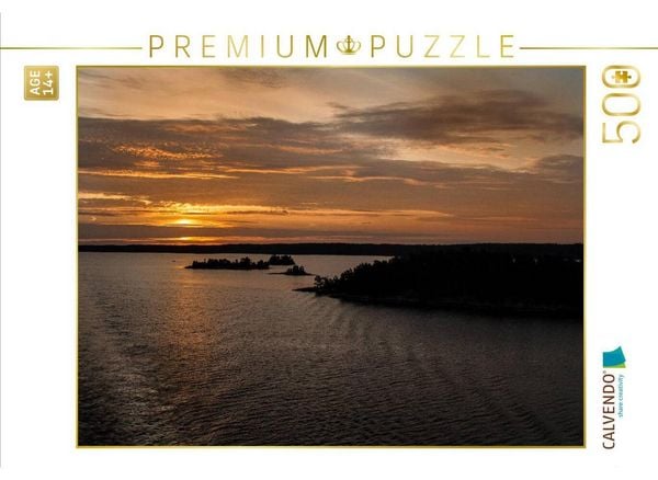 CALVENDO Puzzle Schweden Schärengarten | 500 Teile Lege-Größe 48 × 36 cm Foto-Puzzle für Erwachsene