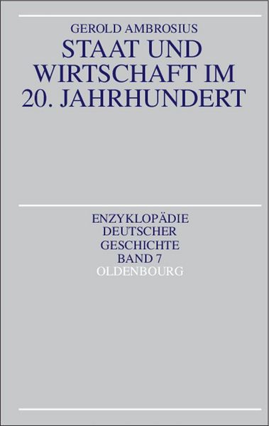 Produktbild: Staat und Wirtschaft im 20. Jahrhundert