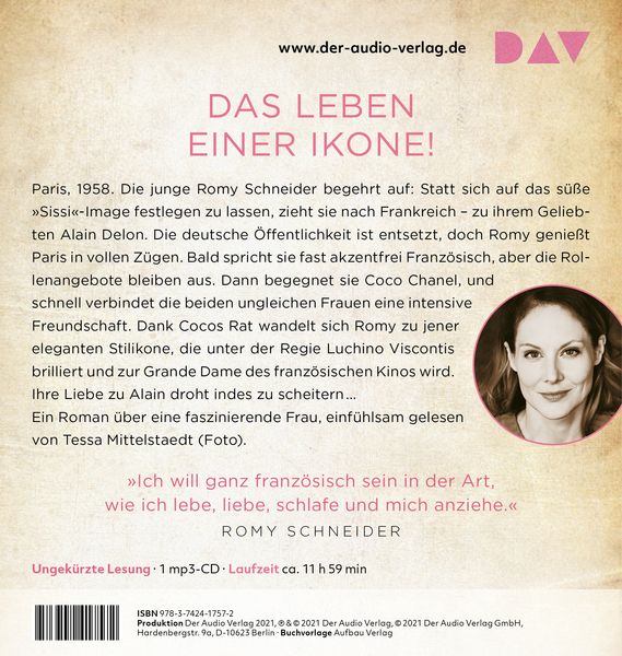 Produktbild: Romy und der Weg nach Paris