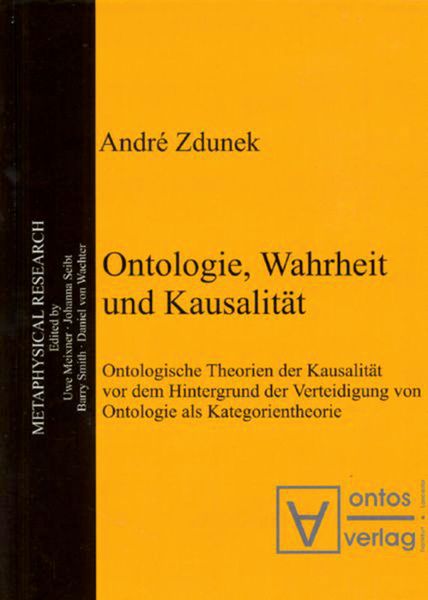 Produktbild: Ontologie, Wahrheit und Kausalit&auml;t