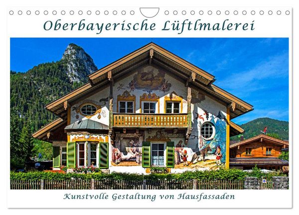 Produktbild: Oberbayerische L&uuml;ftlmalerei (Wandkalender 2026 DIN A4 quer), CALVENDO Monatskalender