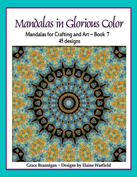 Produktbild: Mandalas in Glorious Color Book 7 (Art in Color, #7)