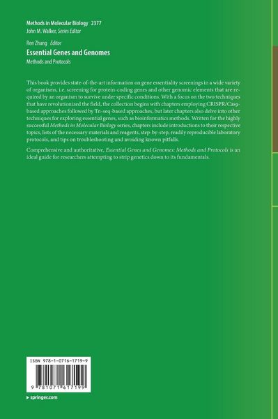 Produktbild: Essential Genes and Genomes