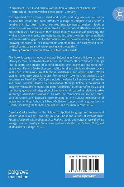 Produktbild: Indigenous and Transcultural Narratives in Qu&eacute;bec