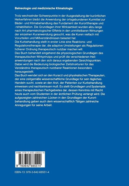 Produktbild: Balneologie und medizinische Klimatologie