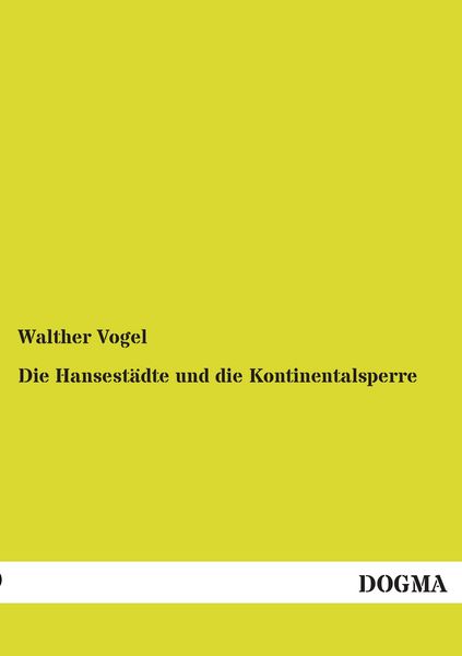 Produktbild: Die Hansest&auml;dte und die Kontinentalsperre