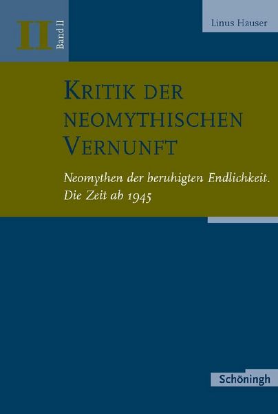 Produktbild: Kritik der neomythischen Vernunft