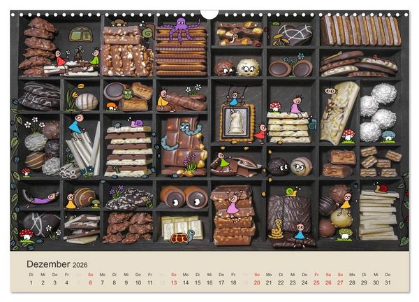 Produktbild: Das Leben der kleinen Pankies (Wandkalender 2026 DIN A3 quer), CALVENDO Monatskalender