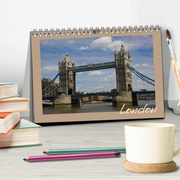 Produktbild: London (Tischkalender 2027 DIN A5 quer), CALVENDO Monatskalender