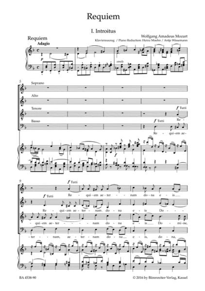 Produktbild: Requiem KV 626