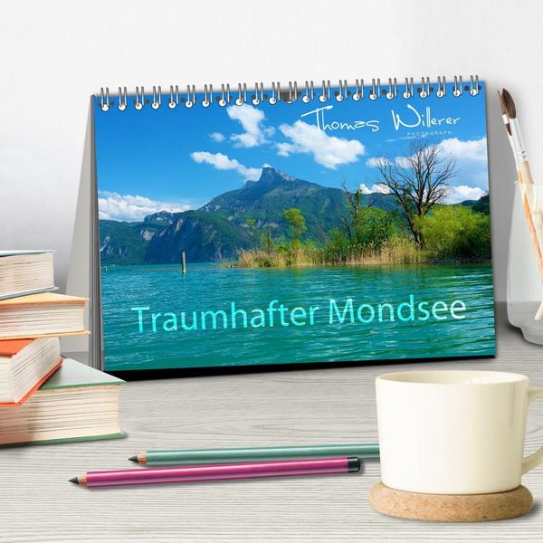 Produktbild: Traumhafter Mondsee (Tischkalender 2027 DIN A5 quer), CALVENDO Monatskalender