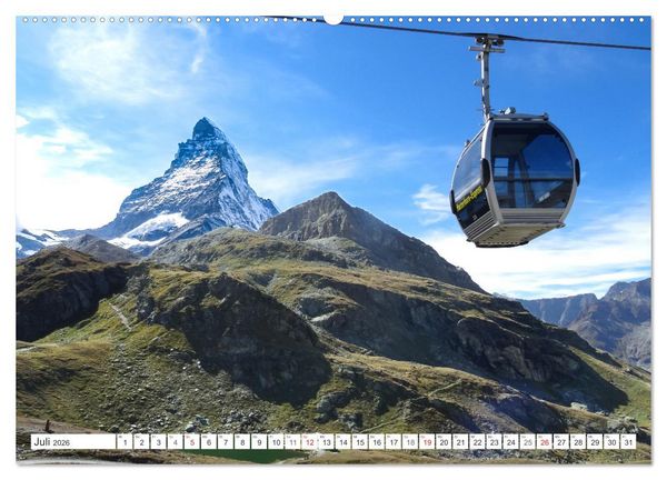 Produktbild: Matterhorn - Berg der Berge (Wandkalender 2026 DIN A2 quer), CALVENDO Monatskalender