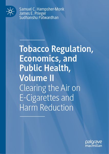 Produktbild: Tobacco Regulation, Economics, and Public Health, Volume II