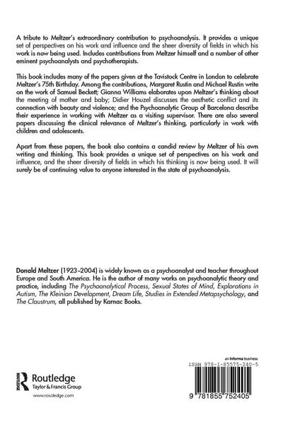 Produktbild: Exploring the Work of Donald Meltzer