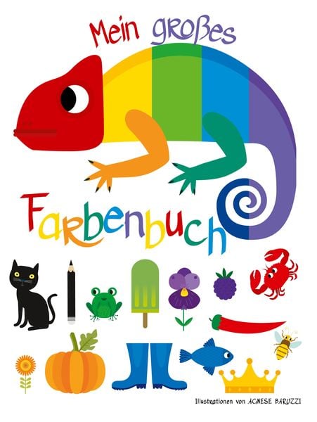 Mein großes Farbenbuch, Gebundene Ausgabe von , Edizioni White Star SrL, 9788863126518