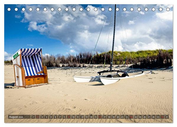 Produktbild: OSTFRIESLAND-LIEBE (Tischkalender 2026 DIN A5 quer), CALVENDO Monatskalender