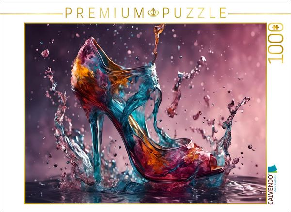 Produktbild: CALVENDO Puzzle Farbenfrohes Glanzst&uuml;ck | 1000 Teile Lege-Gr&ouml;&szlig;e 64x48cm Foto-Puzzle f&uuml;r gl&uuml;ckliche Stunden