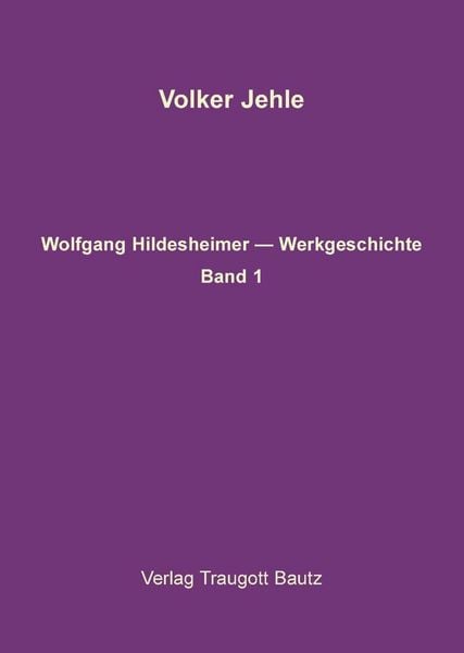 Produktbild: Wolfgang Hildesheimer. Werkausgabe