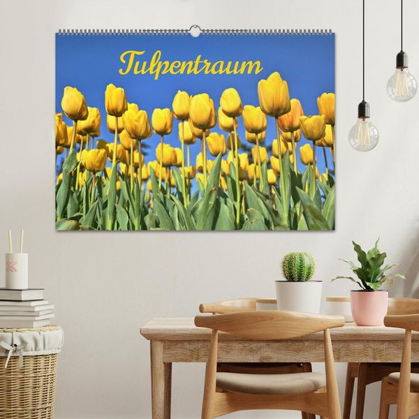 Produktbild: Tulpentraum (Wandkalender 2026 DIN A2 quer), CALVENDO Monatskalender
