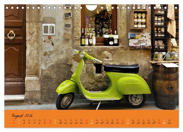 Produktbild: Vespa Liebe (Wandkalender 2026 DIN A4 quer), CALVENDO Monatskalender