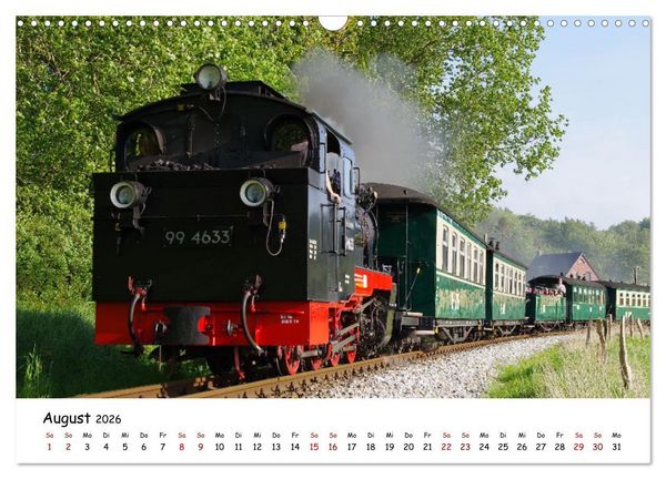 Produktbild: R&uuml;gens "rasender Roland" (Wandkalender 2026 DIN A3 quer), CALVENDO Monatskalender