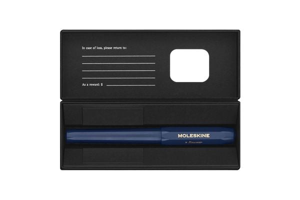 Produktbild: Moleksine Kaweco Roller Pen, Blue, Medium Point (0.7 MM), Black Ink
