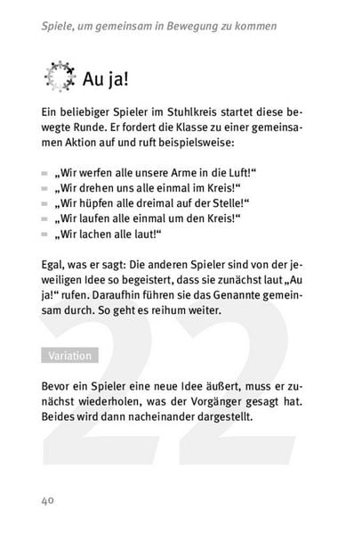 Produktbild: Die 50 besten Spiele zur Förderung der Klassengemeinschaft. Für 8- bis 12-Jährige
