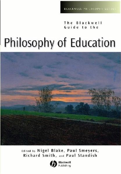 Produktbild: The Blackwell Guide to the Philosophy of Education
