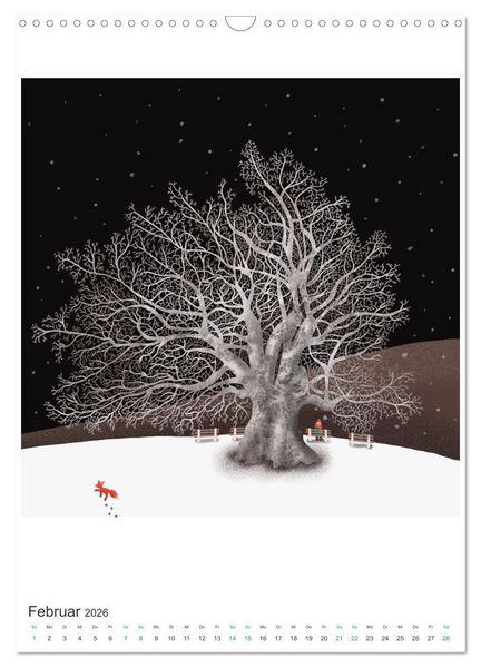 Produktbild: SAVE OUR TREES - B&auml;ume bedeuten Leben (Wandkalender 2026 DIN A3 hoch), CALVENDO Monatskalender