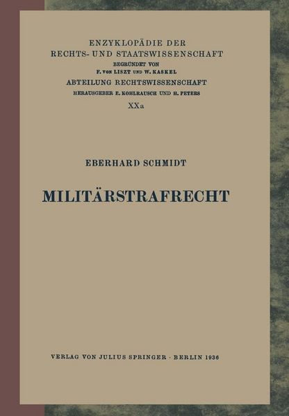 Produktbild: Milit&auml;rstrafrecht