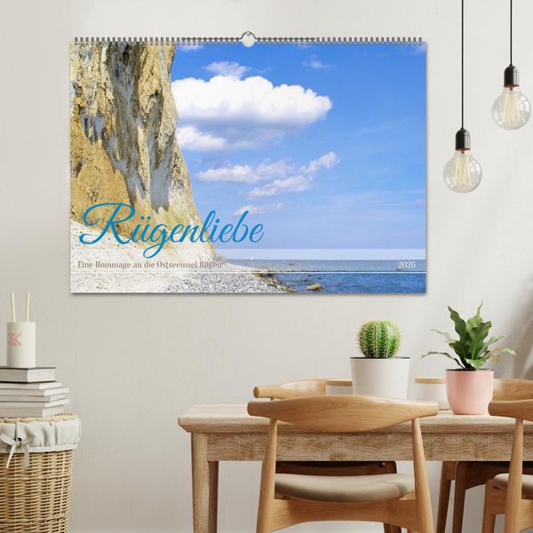 Produktbild: R&uuml;genliebe - Eine Hommage an die Ostseeinsel R&uuml;gen (Wandkalender 2026 DIN A2 quer), CALVENDO Monatskalender