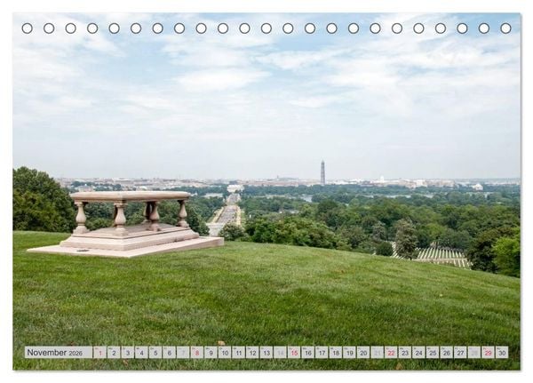 Produktbild: Washington D.C. (Tischkalender 2026 DIN A5 quer), CALVENDO Monatskalender