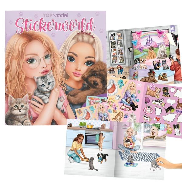 Produktbild: TOPModel Stickerworld KITTY and DOGGY