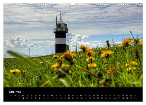 Produktbild: Leuchtturm "Kleiner Preu&szlig;e" (Wandkalender 2026 DIN A2 quer), CALVENDO Monatskalender