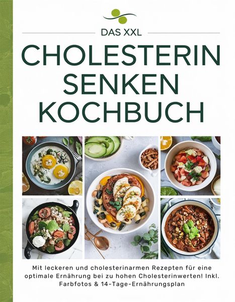 Produktbild: Das XXL Cholesterin senken Kochbuch