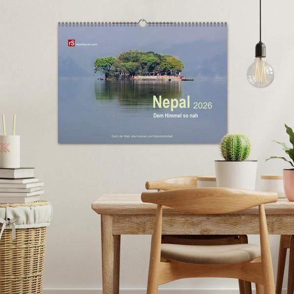 Produktbild: Nepal 2026 - Dem Himmel so nah (Wandkalender 2026 DIN A3 quer), CALVENDO Monatskalender