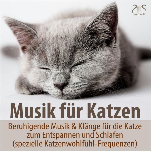 Produktbild: Musik f&uuml;r Katzen - Beruhigende Musik & Kl&auml;nge f&uuml;r die Katze zum Entspannen und Schlafen