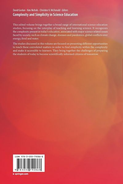 Produktbild: Complexity and Simplicity in Science Education