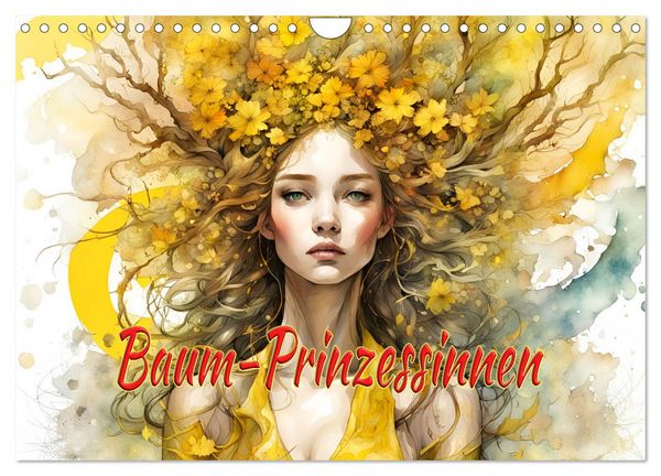 Produktbild: Baum-Prinzessinnen (Wandkalender 2026 DIN A4 quer), CALVENDO Monatskalender