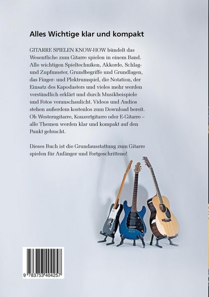 Produktbild: Gitarre spielen Know-how