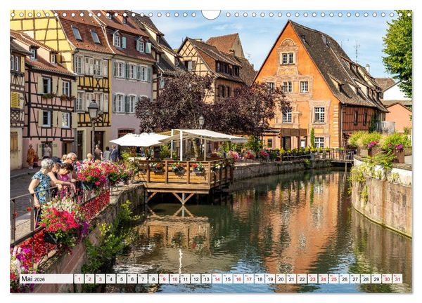 Produktbild: Frankreich - Elsass - Colmar (Wandkalender 2026 DIN A3 quer), CALVENDO Monatskalender
