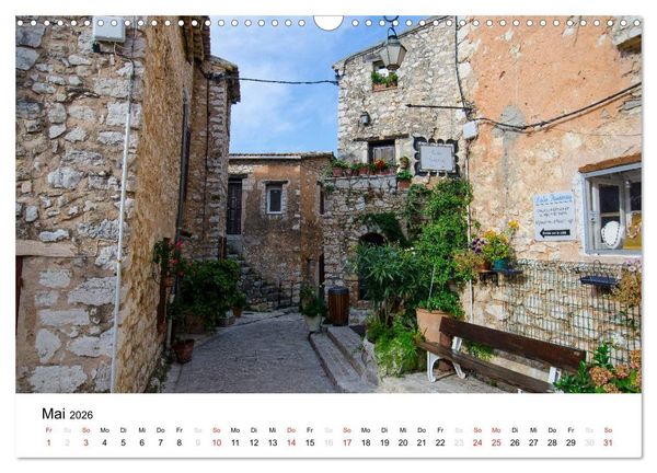 Produktbild: Cote D`Azur (Wandkalender 2026 DIN A3 quer), CALVENDO Monatskalender